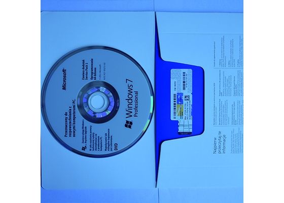 Cina Sistem Operasi Microsoft Windows 7 Professional Dvd / Kunci Produk W7 pemasok
