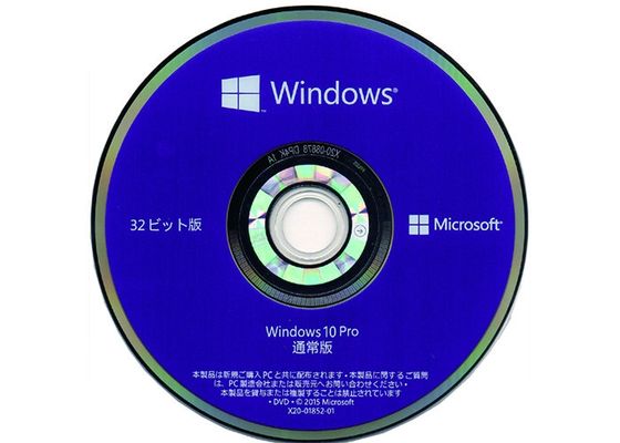 Cina Windows Ten Pro OEM Sticker 32Bit pemasok