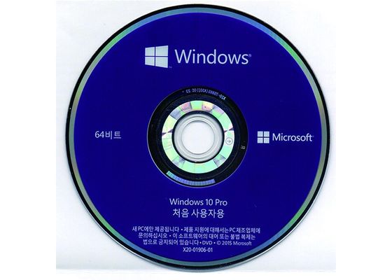 Cina Asli Windows 10 Professional 64 Bit Dvd OS Sistem Asli pemasok