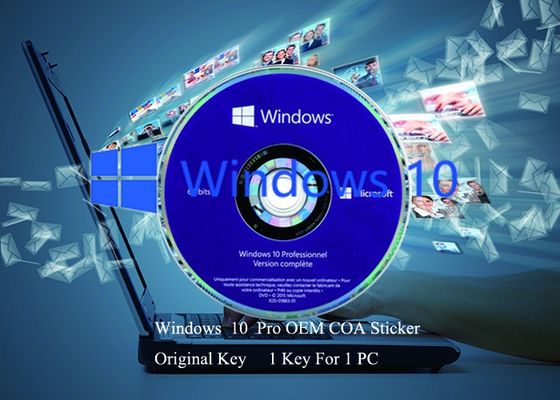 Cina Kunci Utama Serial Kunci Produk Windows 10 Asli Aktif Aktifkan FQC yang Dapat Disesuaikan pemasok