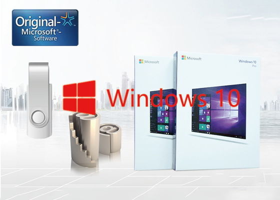 Cina Microsoft Windows 10 FPP, Windows 10 Home Fpp Tanpa Batasan Versi Bahasa pemasok