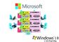 Multi Bahasa Windows 10 Kunci Produk Customizable FQC 64 / 32bit OS Versi Lengkap Windows 10 Pro Sticker Lisensi pemasok