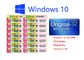1703 Versi Sistem Data Asli Windows 10 Pro Oem / Coa Sticker / Fpp Versi Multilingual pemasok