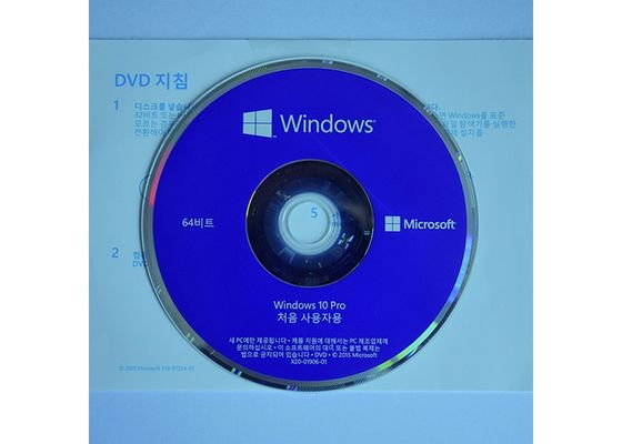 Cina 64bit Online Aktifkan Windows 10 Pro OEM Sticker / Windows 10 Professional Dvd pemasok