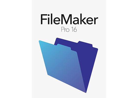Cina Profesional Filemaker Pro Software 16 Untuk Win 10 Dan Mac OS X pemasok