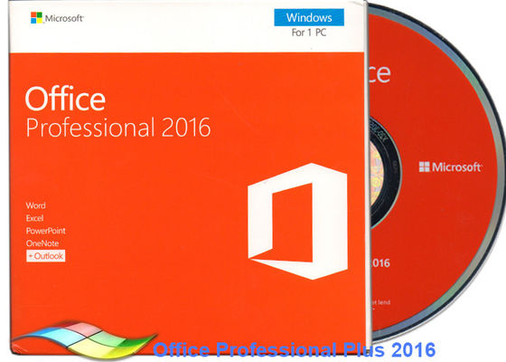Cina Original Office 2016 Professional FPP, Microsoft Office Professional Plus 2016 DVD pemasok
