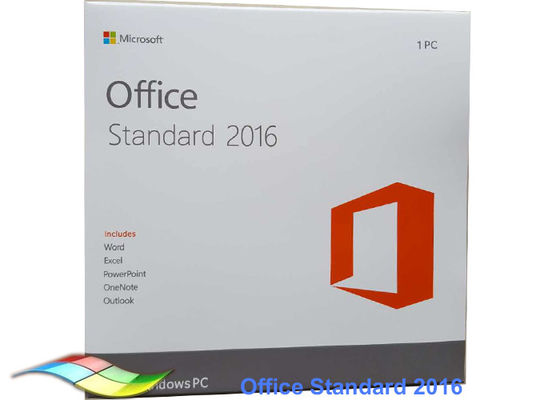 Cina Microsoft Office 2016 Paket DVD paket standar Window Operating System Untuk PC pemasok