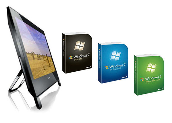 Cina Perangkat OEM Windows 7 Produk Kunci 100 Asli Untuk Desktop / Laptop pemasok