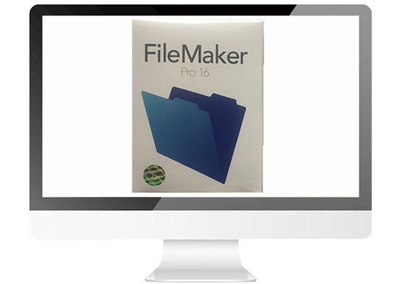 Cina Multi Language FileMaker Pro 16 Upg Kotak Ritel FPP 100% Aktifkan Untuk MAC pemasok