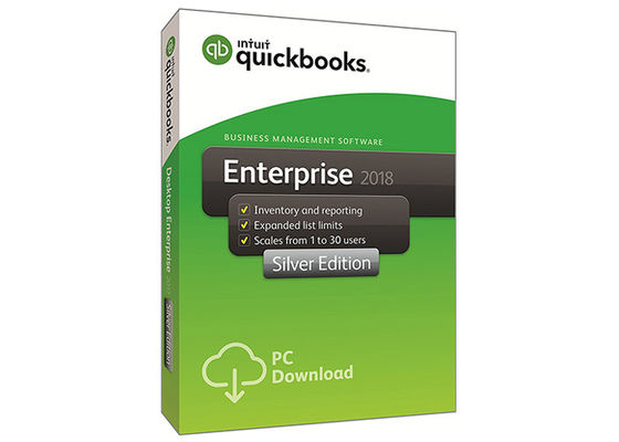 Cina Full Version Quickbooks Desktop Enterprise 2018 Silver Edition 30 Pengguna PC Download pemasok