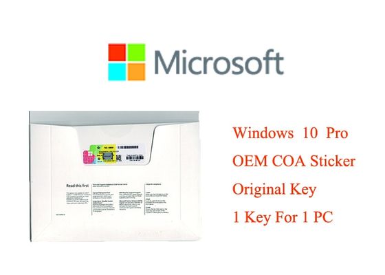 Cina Windows 10 Asli Produk Kunci 32bit Sistem Perangkat Lunak Versi Lengkap COA X20 Aktivasi Online Baru pemasok
