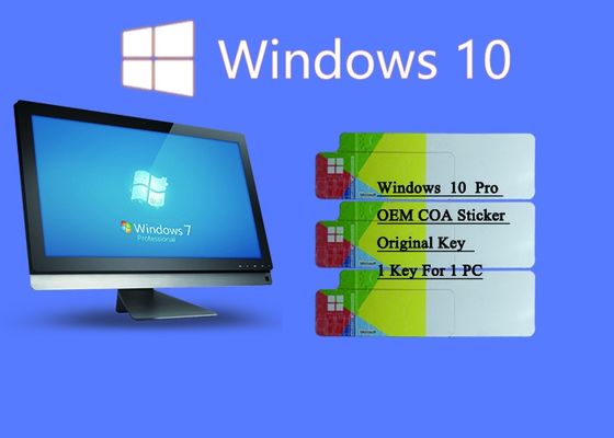 Cina 100% Asli Windows 10 Pro COA Sticker Online Aktifkan Customizable FQC COA X20 pemasok