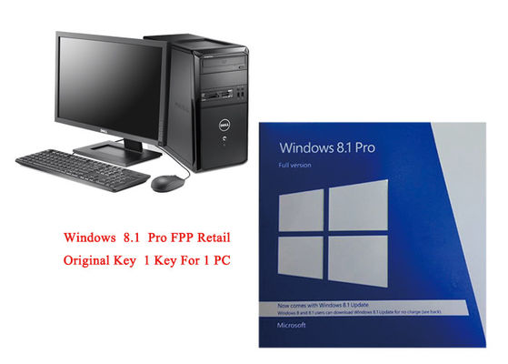 Cina PC Versi Lengkap Microsoft Windows 8.1 Pro 64 Bit Software Online Aktifkan pemasok
