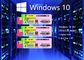 100% Microsoft Windows nyata 10 Pro COA Sticker 32/64 Bit Sistem Operasi Server FQC08929 pemasok
